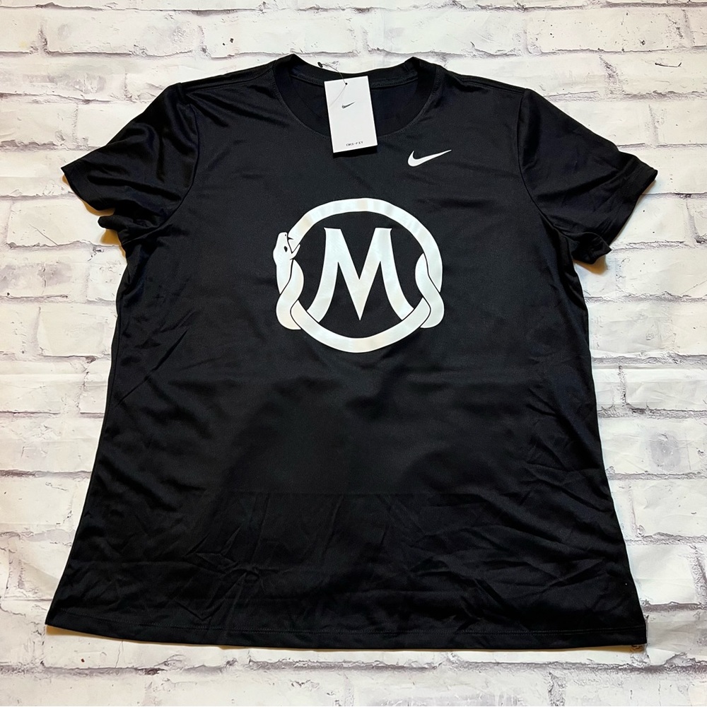 Nike Mamba Sports Academy All Sizes Kobe Bryant Women’s Black T Shirt Dri Fit - Picture 1 of 4